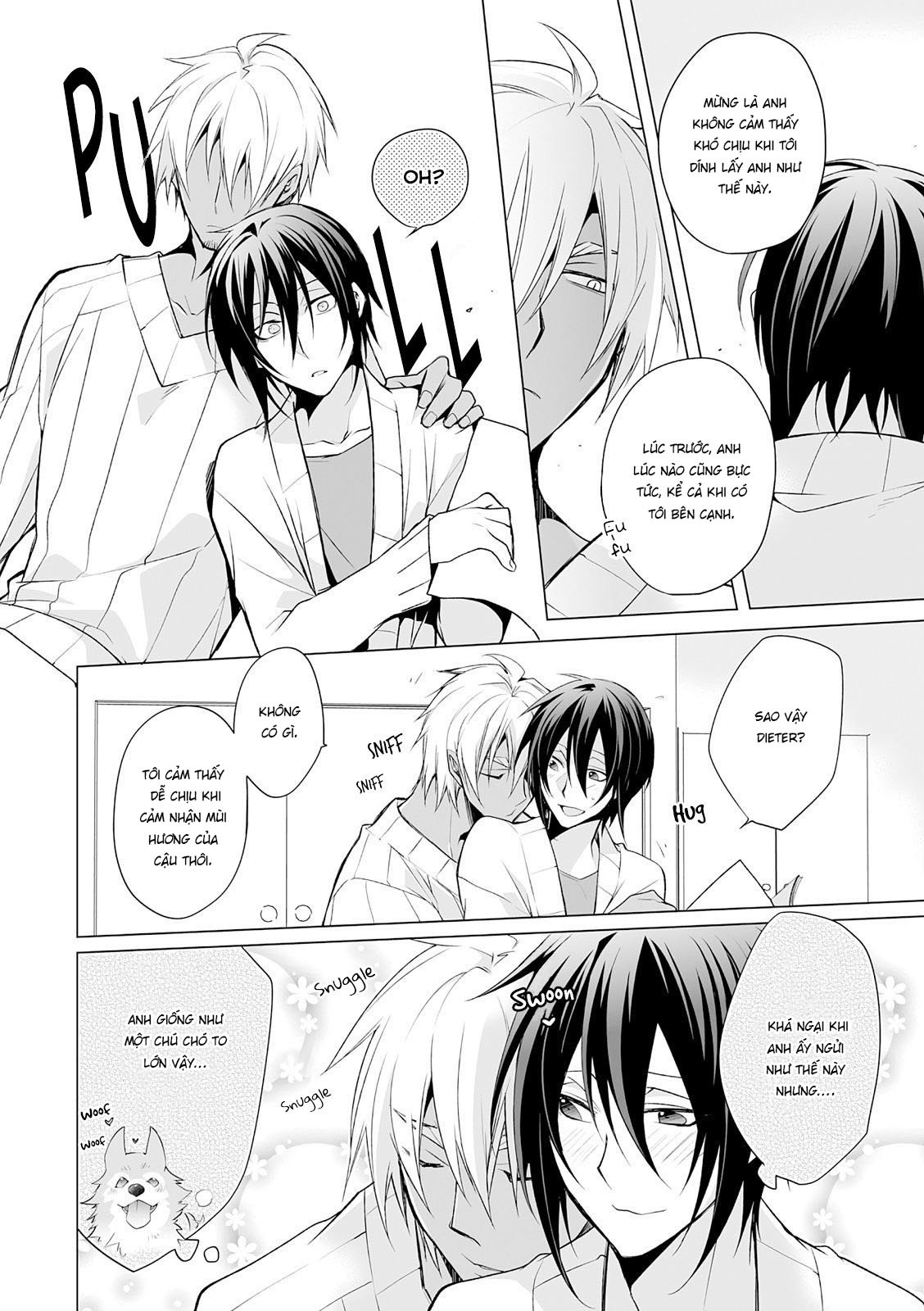 anh chàng người sói và tiểu thuyết gia lập dị chapter 5.1 11