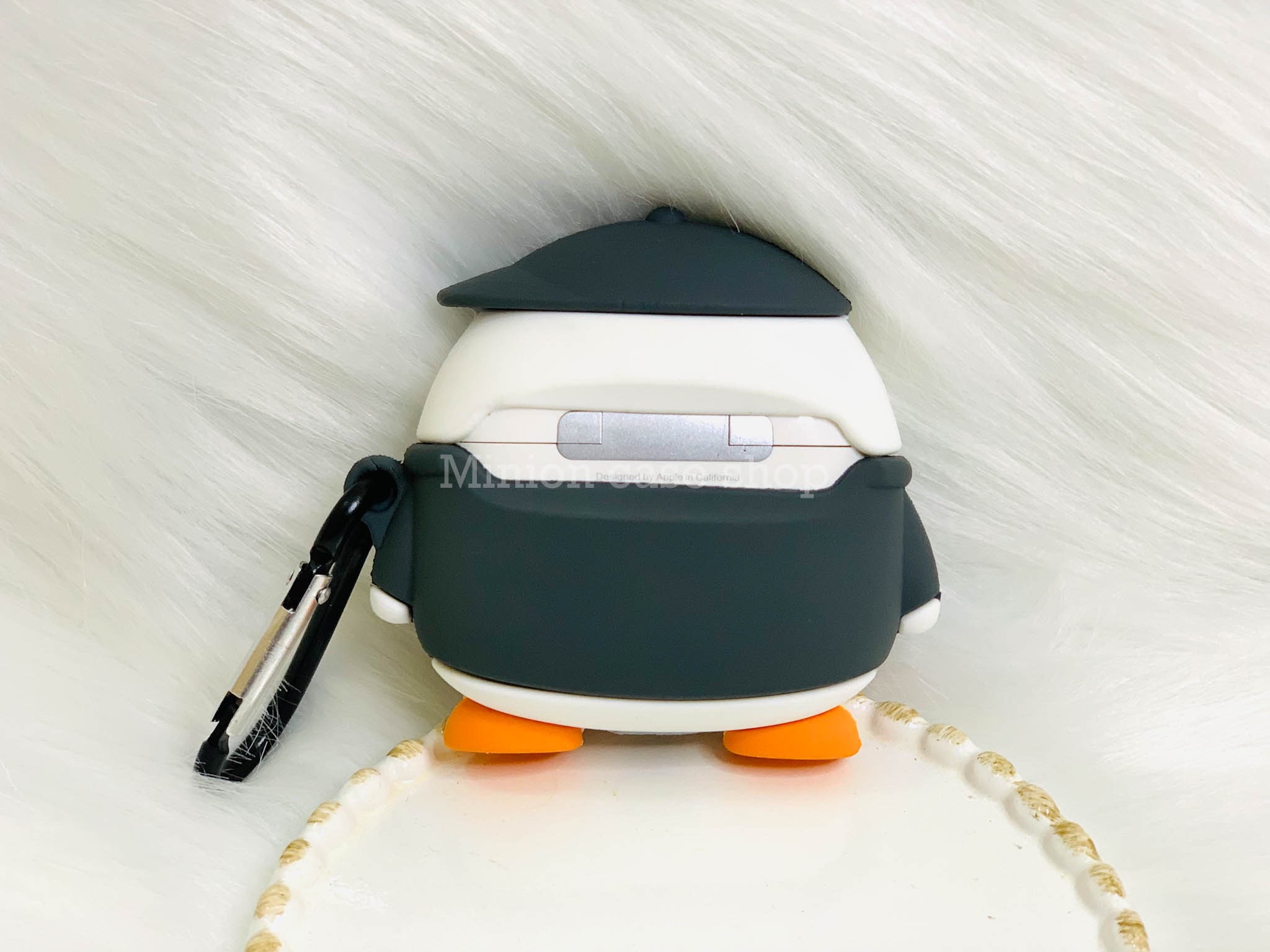 Bao Case Ốp dành cho Airpod 3 Vịt HipHop silicon 3d cao cấp