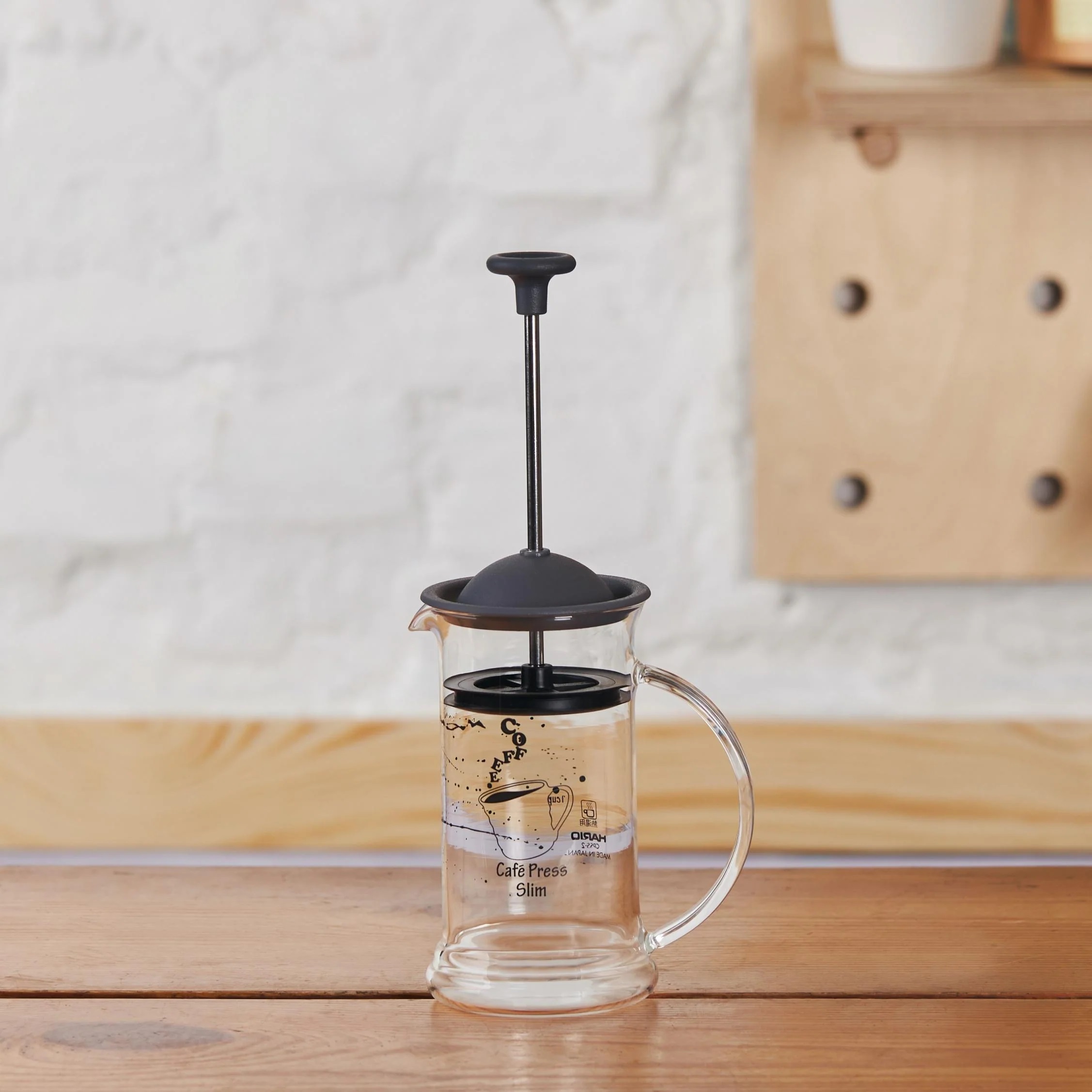 Bình Pha Cà Phê French Press Hario Cafe Press Slim S 240ml