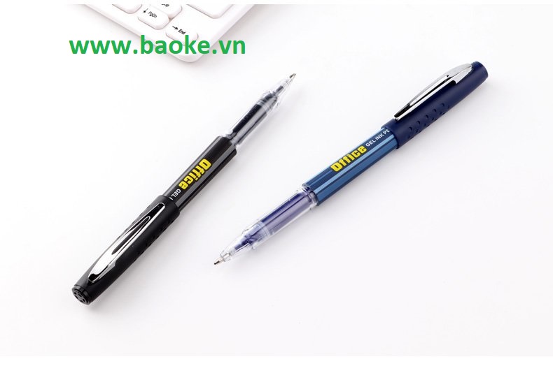 Hộp 12 cây Bút nước Baoke ngòi 1.0mm - PC1048 mực xanh