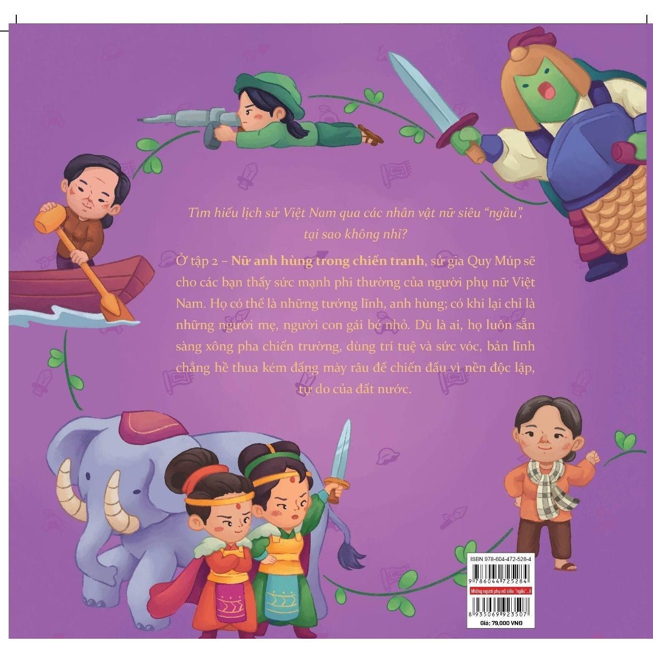 Sách - Những Người Phụ Nữ Siêu Ngầu Trong Sử Việt - Tập 2 - NXB Phụ Nữ