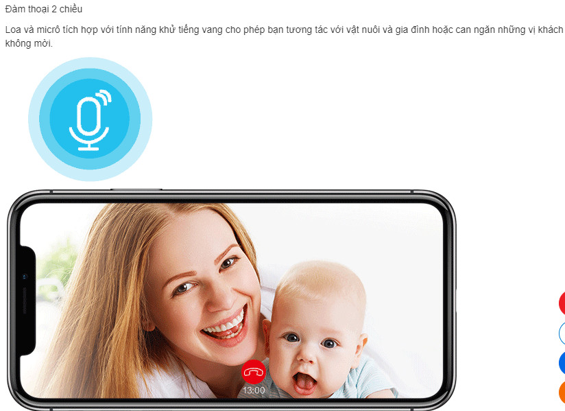 Camera IP WIFI IMOU RANGER 2 IPC - A22EP Full HD 1080P ,KÈM THẺ NHỚ 64G - Hàng Chính Hãng