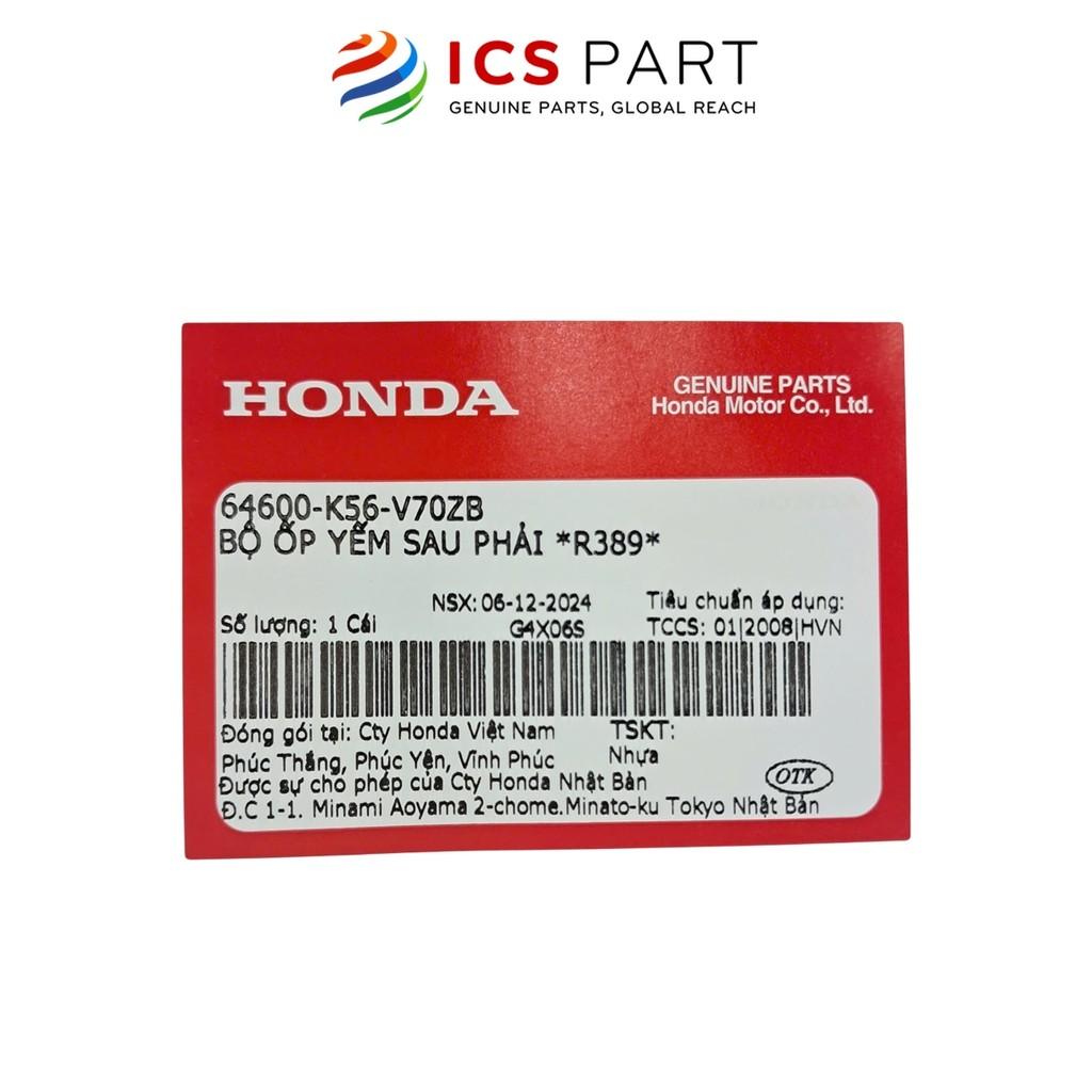 Nhựa Cánh Yếm Phải R389 HONDA Winner X V2 2021 Màu Đỏ (64600K56V70ZB)