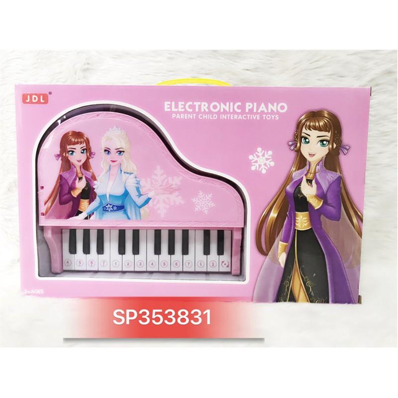 Hộp đàn piano pin, có nắp người tuyết, 8825B  - SP353831