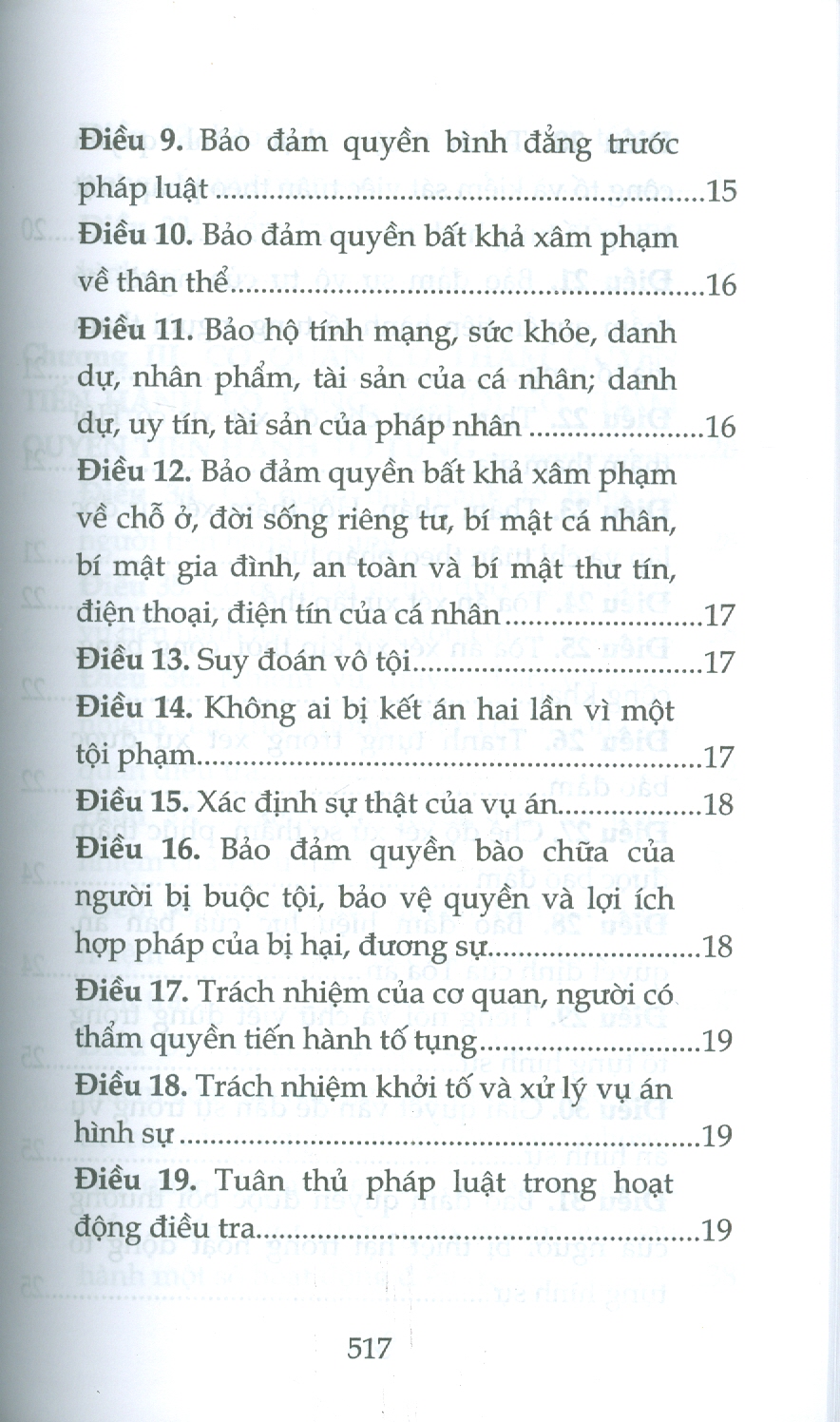 Bộ Luật Tố Tụng Hình Sự Năm 2015 (Sửa Đổi, Bổ Sung Năm 2021, 2024, 2025)