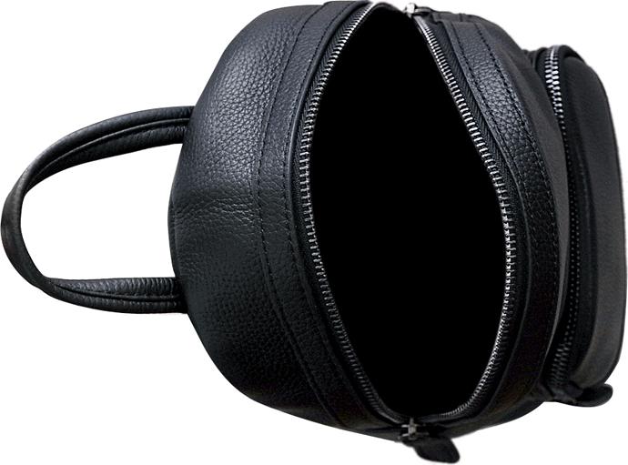 Ba lô thời trang nữ da bò thật cao cấp màu đen ET819