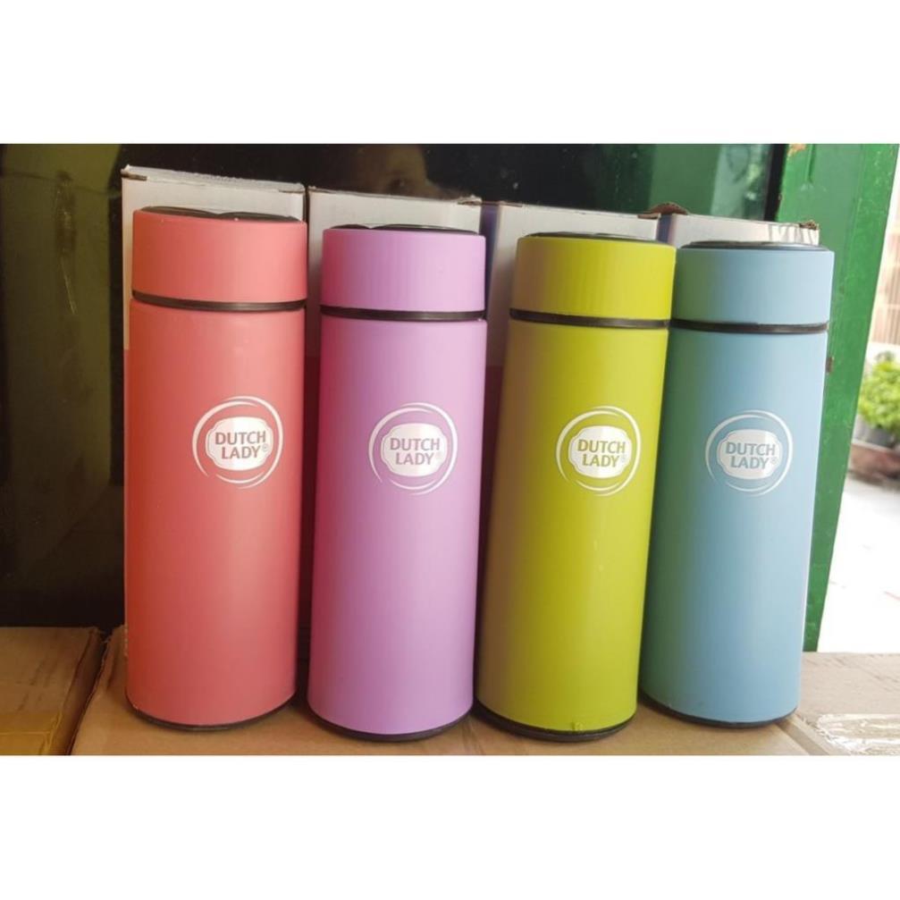 Bình Giữ Nhiệt Thủy Tinh 450ml Siêu Dễ Thương Giao Màu Ngẫu Nhiên