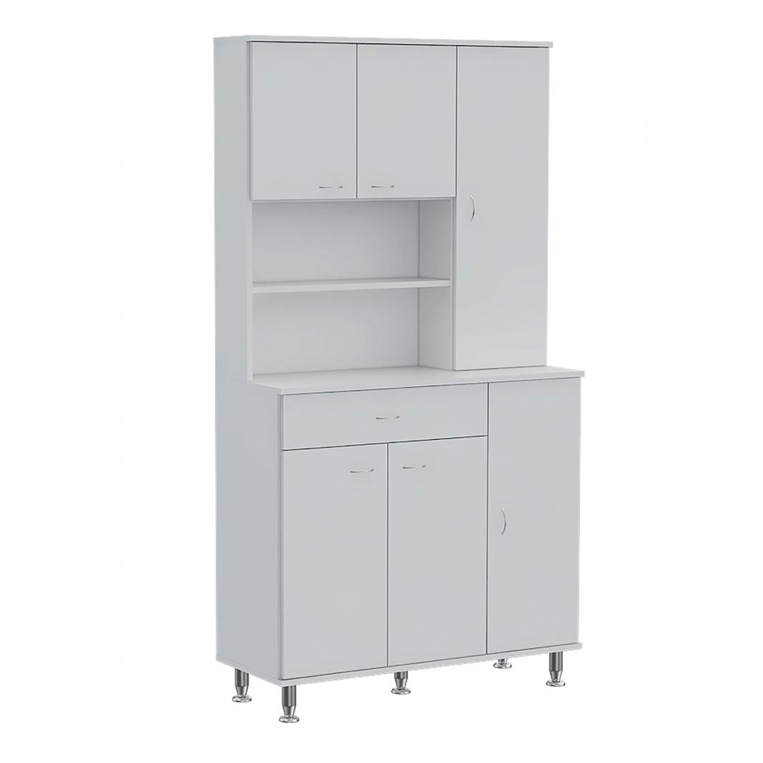 Tủ phòng ăn gỗ hiện đại SMLIFE Doumia | Gỗ MDF dày 17mm chống ẩm | D95xR40xC180cm