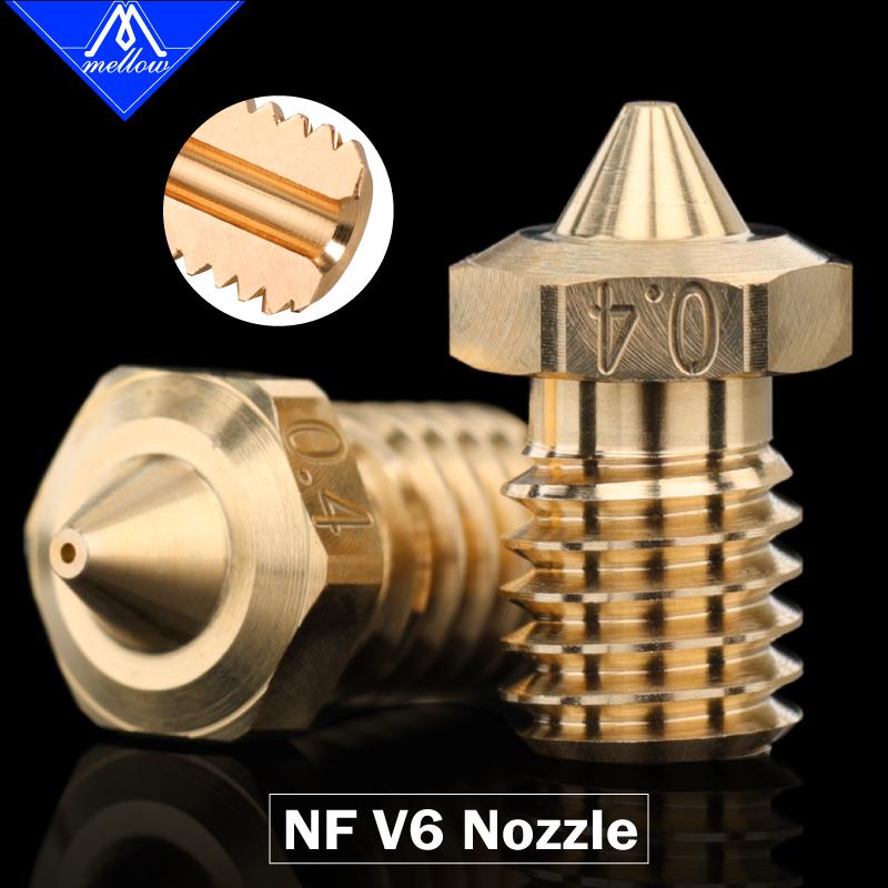 Mellow 1PCS chất lượng cao Sharp NF V6 Vòi phun nóng cho máy in 3D