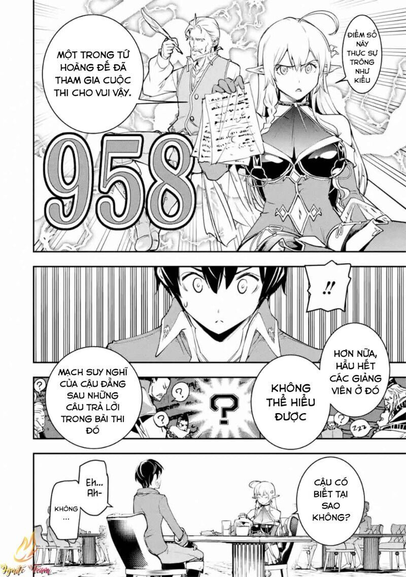 nhà hiền triết vô song chưa thành công về mặt học thuật ~ một phù thủy s-rank gian lận sau tái sinh chapter 13 10