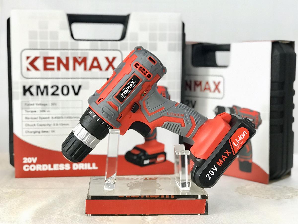 MÁY KHOAN PIN 20V KENMAX KM20V- HÀNG CHÍNH HÃNG