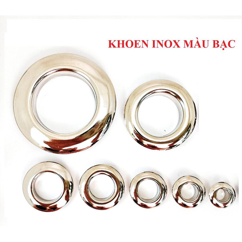 Khoen ore 16mm Khoen mắt cáo 16 ly Bằng INOX không gỉ Khuy mắt cáo bấm vải Phụ liệu may mặc cao cấp