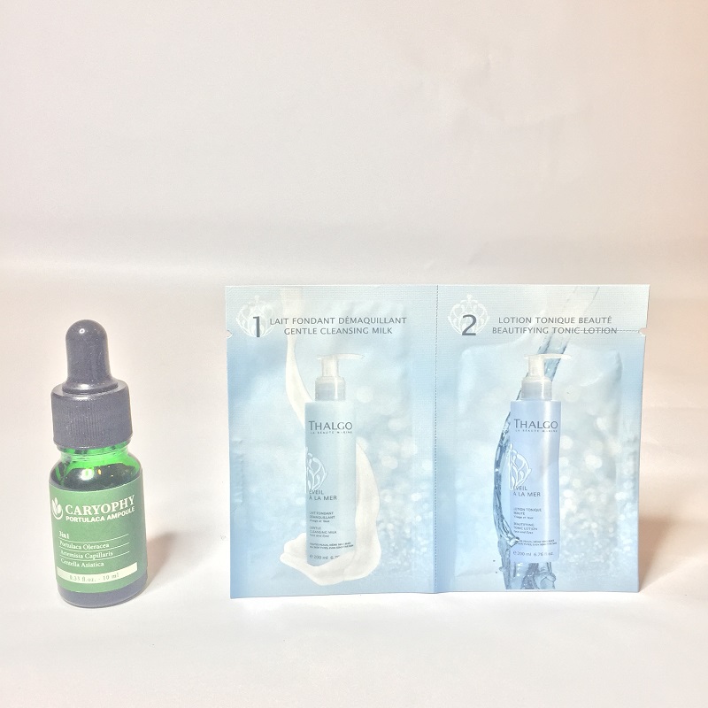 Serum hỗ trợ trị mụn Caryophy 10ml + TẶNG Sữa rửa mặt Thalgo (5ml) và Toner Thalgo (3ml)