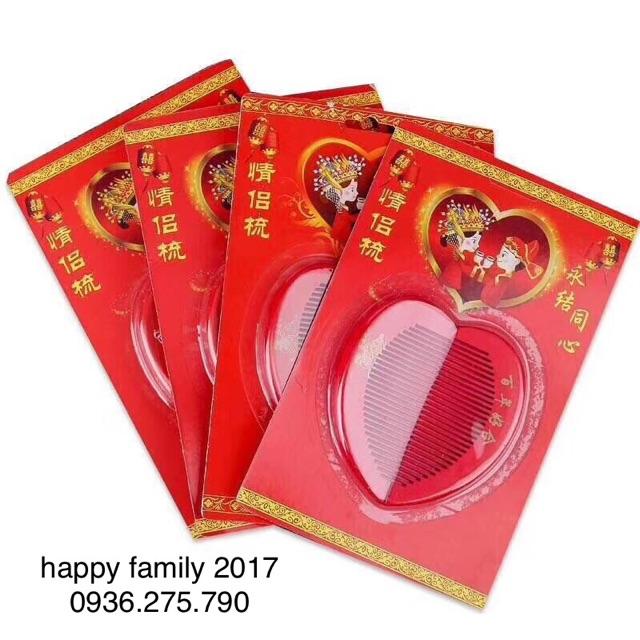 Bộ lược chải tóc cho ngày cưới