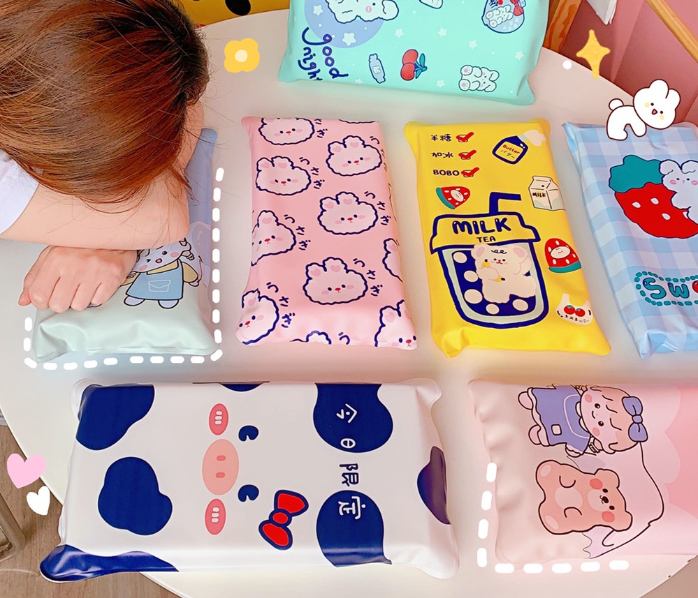 Gối Làm Mát Ngủ Trưa Nhiều Hình Dễ Thương
