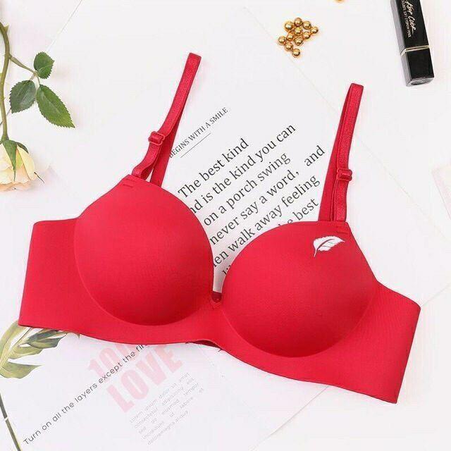 Áo lót không viền lông vũ nâng ngực
