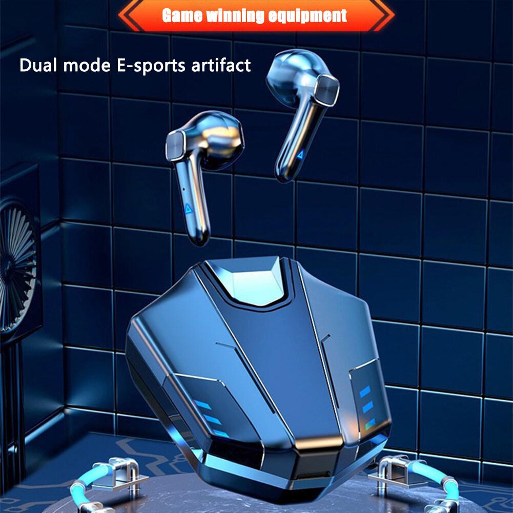 Bh113 Tai nghe 5.2 tương thích với Bluetooth không dây Chống ồn Tai nghe thể thao Tai nghe chơi game trong tai