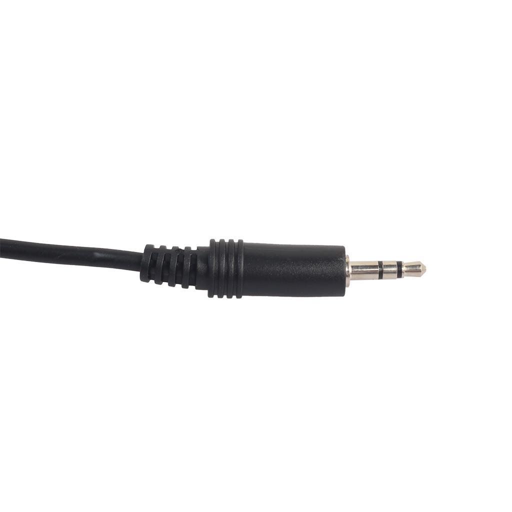 3.5mm Male to Female Extension Cable 1m and 3.5mm M to USB M Adapter Cable