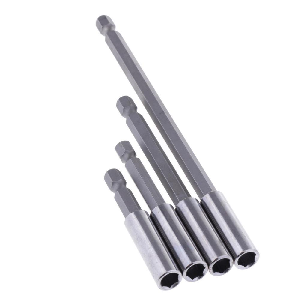 4 Chuôi Lục Giác Từ Vít Giá Đỡ Thanh Nối Dài Chuck Adapter
