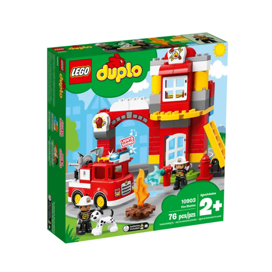 BỘ LẮP RÁP LEGO DUPLO 10903 TRẠM CỨU HỎA CỦA BÉ