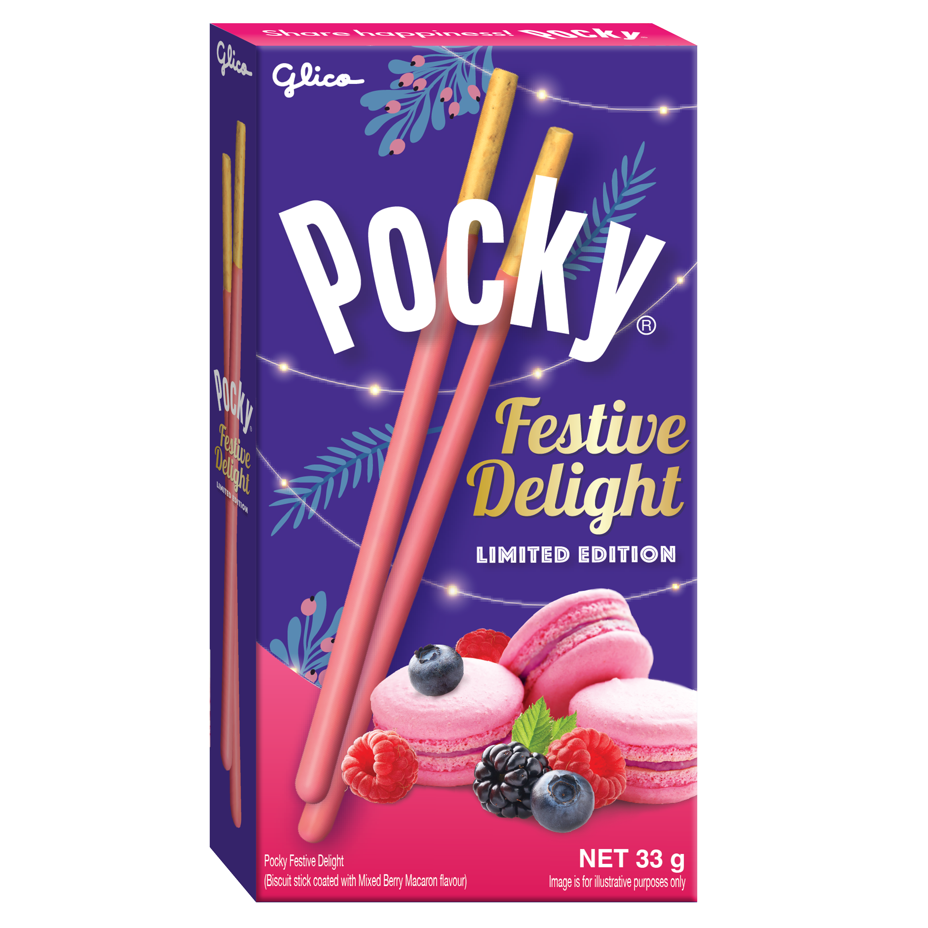 Combo 4 Bánh Que Pocky Festive Delight