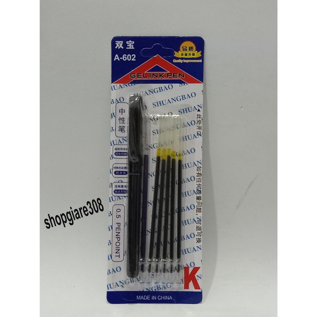 Bộ bút kèm 5 ngòi nước xinh