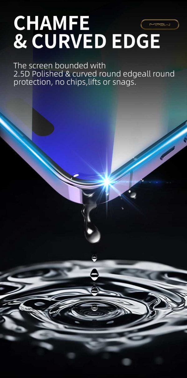 Kính Cường lực Mipow KingBill Hd Premium Silk Protector Dành Cho iPhone 15 Pro/ 15 Pro Max Cảm Giác Như Màn Hình Thật Hàng Chính Hãng