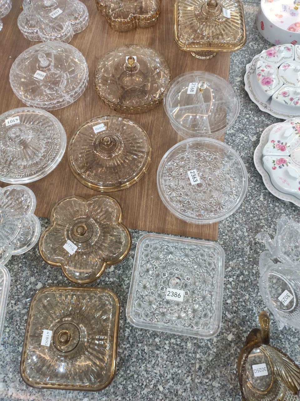 KHAY ĐỰNG MỨT TẾT BÁNH KẸO NGÀY TẾT BẰNG MEKA TRONG SUỐT
