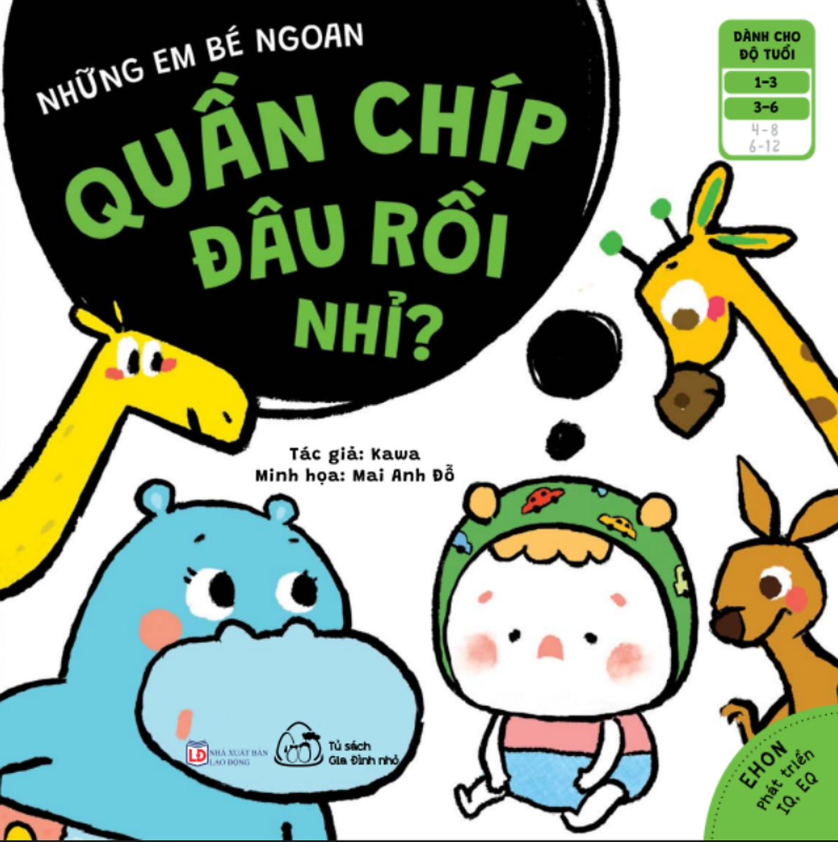 Sách Muki - Bộ 6 Cuốn Ehon Phát Triển IQ, EQ: Những Em Bé Ngoan