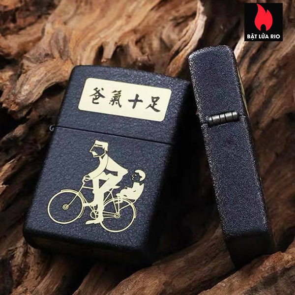 Bật Lửa Zippo 236 Khắc Father’S Day – Ngày Của Cha 07 – Zippo 236.Fatherday07