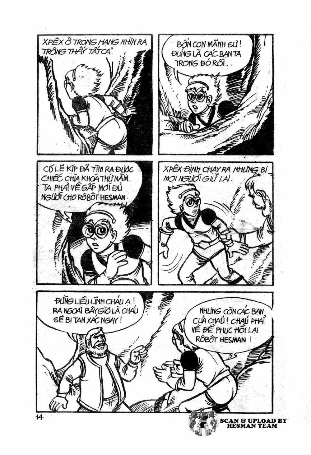 dũng sĩ hesman chapter 2 14