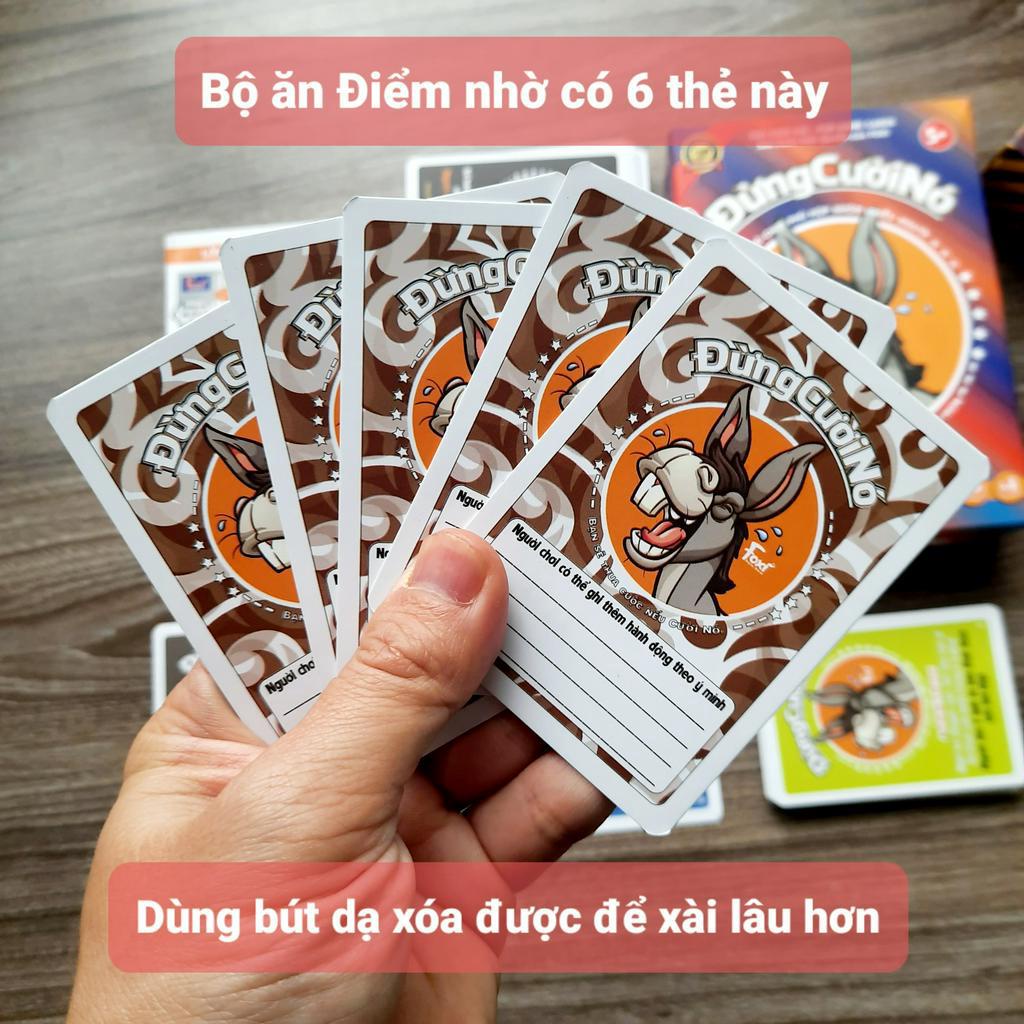 Đồ Chơi Board Game - Đừng Cười Nó - Trò Chơi Hay Hài Hước Đấu Trí Đội Nhóm Kết Nối Thành Viên