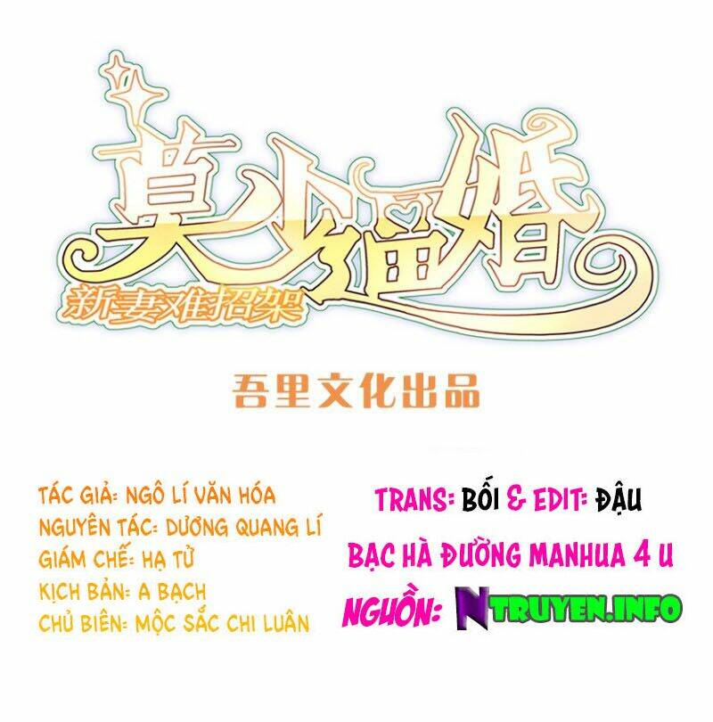 mạc thiếu bức hôn: vợ mới khó chống đỡ chapter 8 1