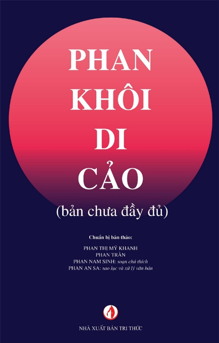 Phan Khôi Di Cảo - (bìa mềm)