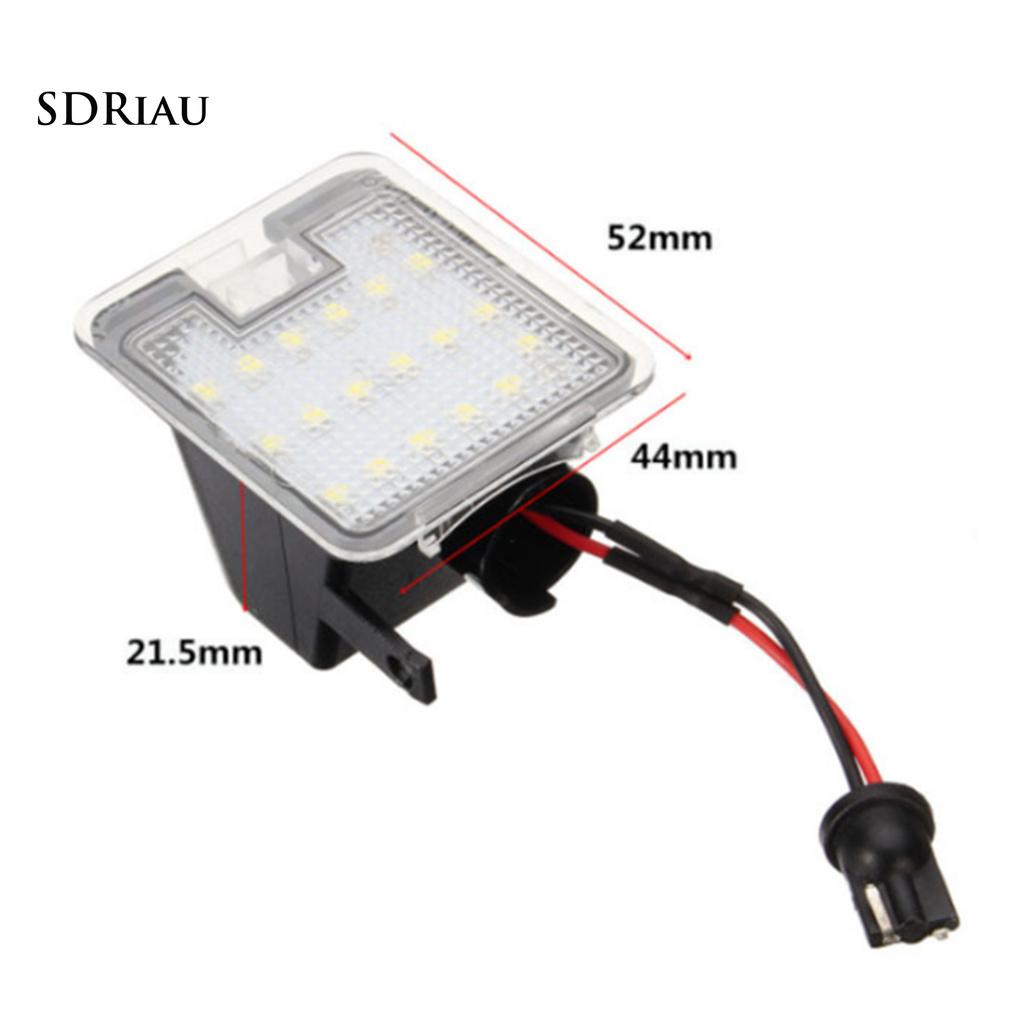 Bộ 2 Đèn Led 18 Smd Siêu Sáng Gắn Gương Chiếu Hậu Xe Hơi Ford Kuga Focus Mondeo