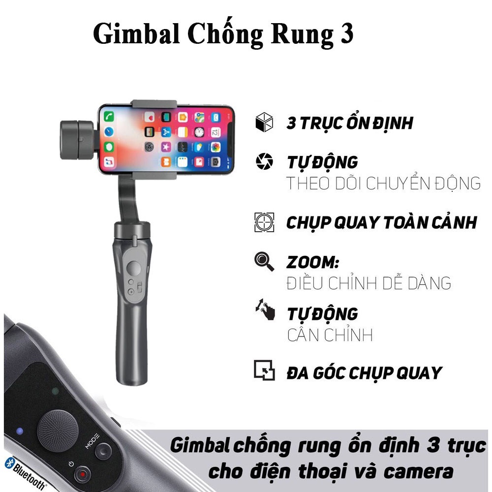 Gimbal chống rung cho điện thoại Zhiyun Smooth 4 - Hàng Chính Hãng