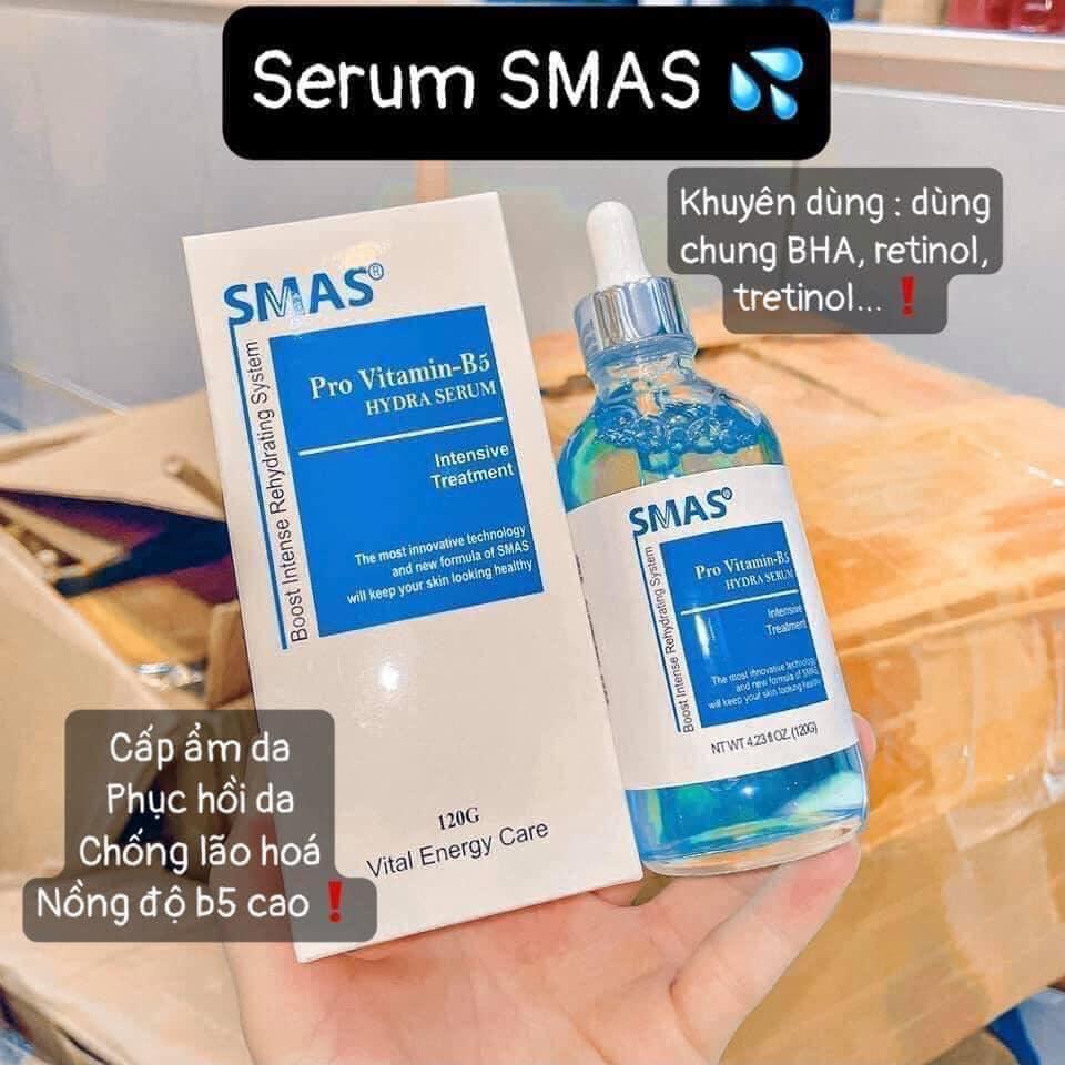 HÀNG NHẬP KHẨU - Tinh Chất Serum SMAS Pro Vitamin B5 Hydra Serum Dưỡng Ẩm Phục Hồi Da Tổn Thương Và Cấp Nước Cấp Ẩm 120g