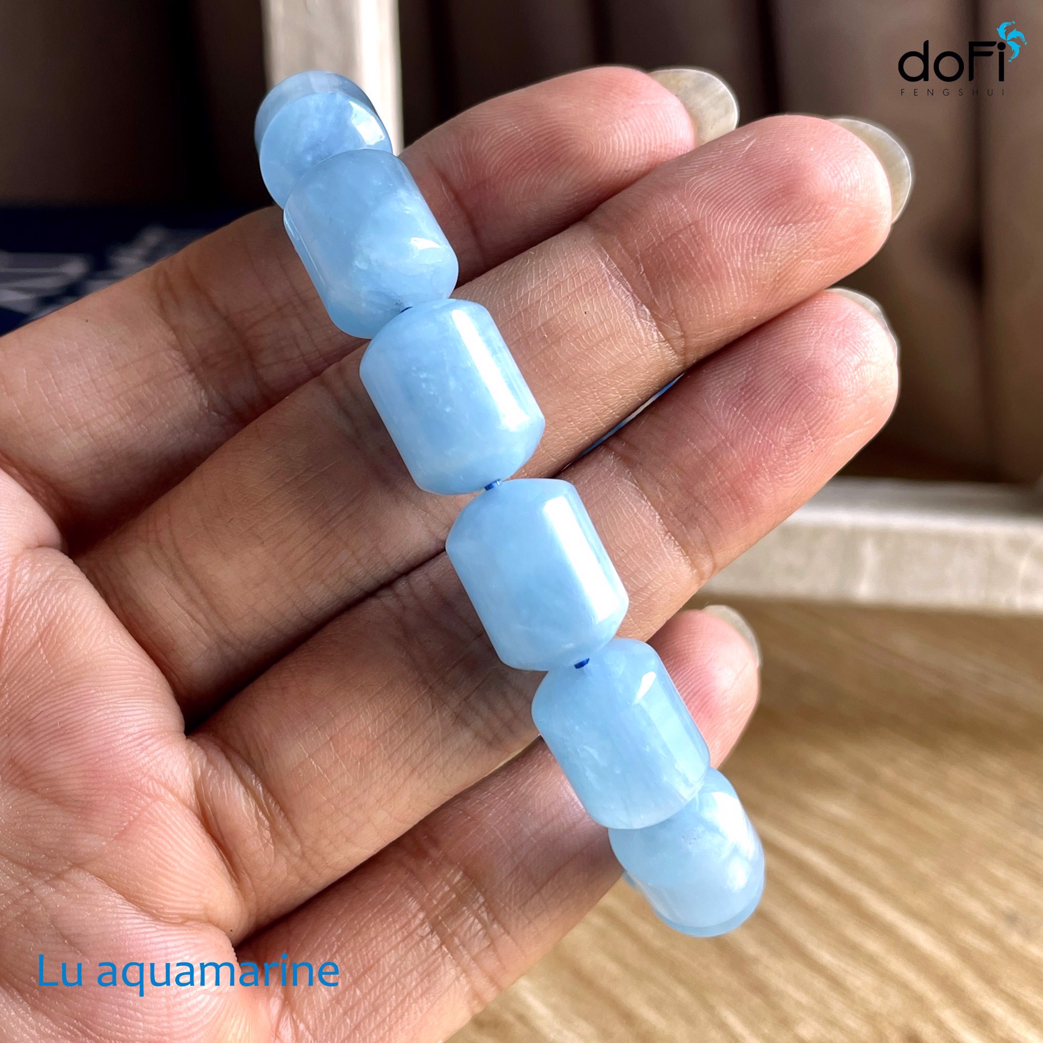VÒNG LU THỐNG ĐÁ AQUAMARINE