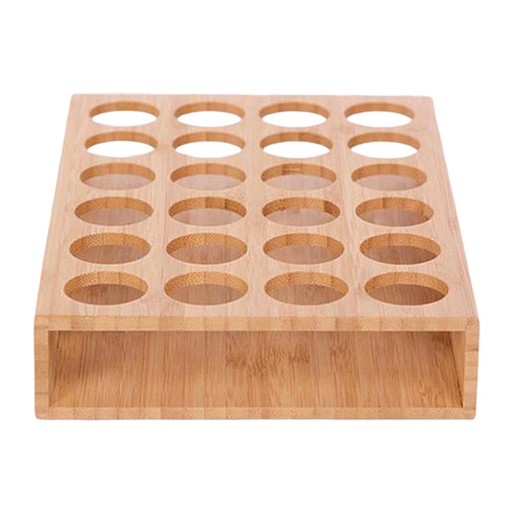 6/24 Grids Nail  Essential Oil Storage Box for Storage Presentation 6 grid