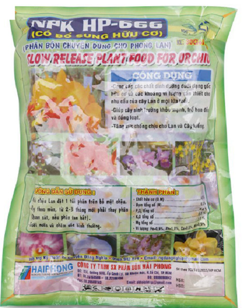 COMBO Phân bón chuyên dùng cho lan NPK-HK 666 + CHẾ PHẨM HÙNG NGUYỄN 20ML