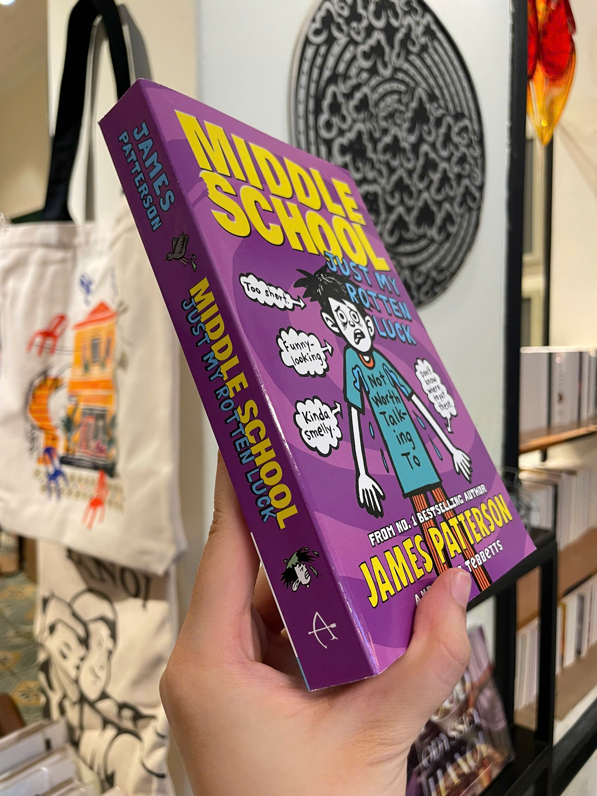 Sách - Middle School: Just My Rotten Luck by James Patterson - Fiction/Children book in English