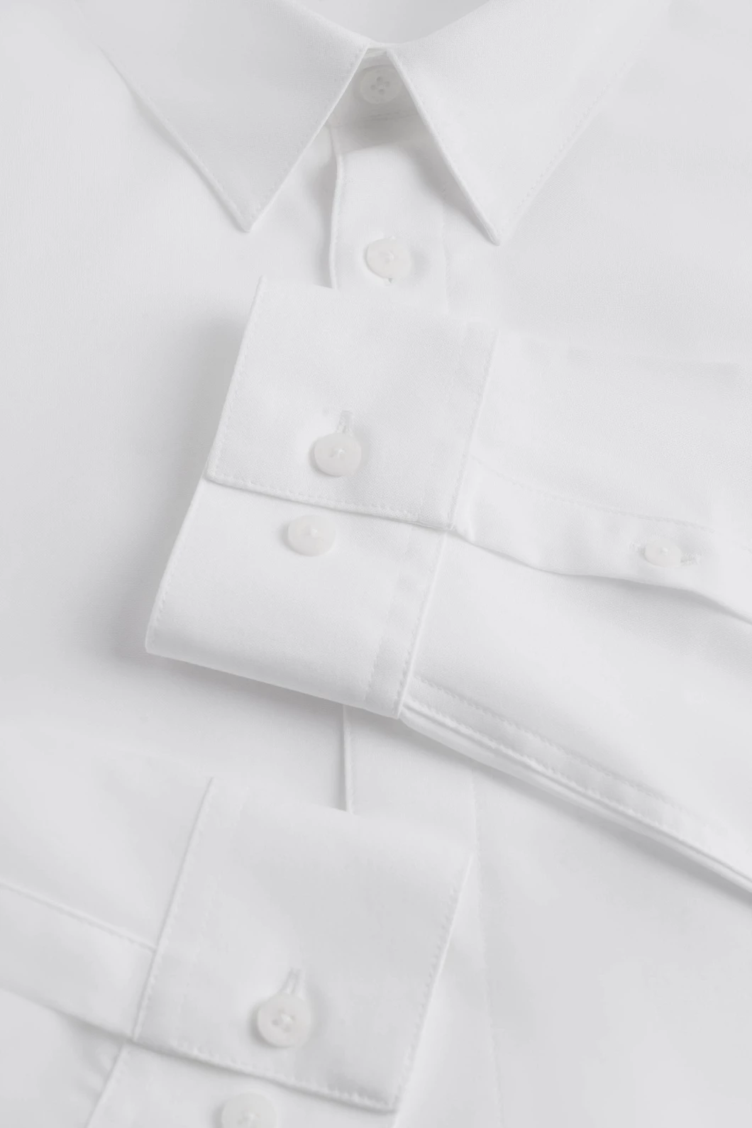 Áo Sơ Mi ROUTINE Tay Dài Sợi Coffee Cổ Gài Nút Trơn Form Fitted (3 màu) - 10F23SHL090 | LASTORE MENSWEAR