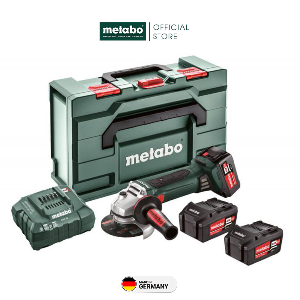 Máy Mài Góc Không Dây Metabo W 18 LTX 125 QUICK SET