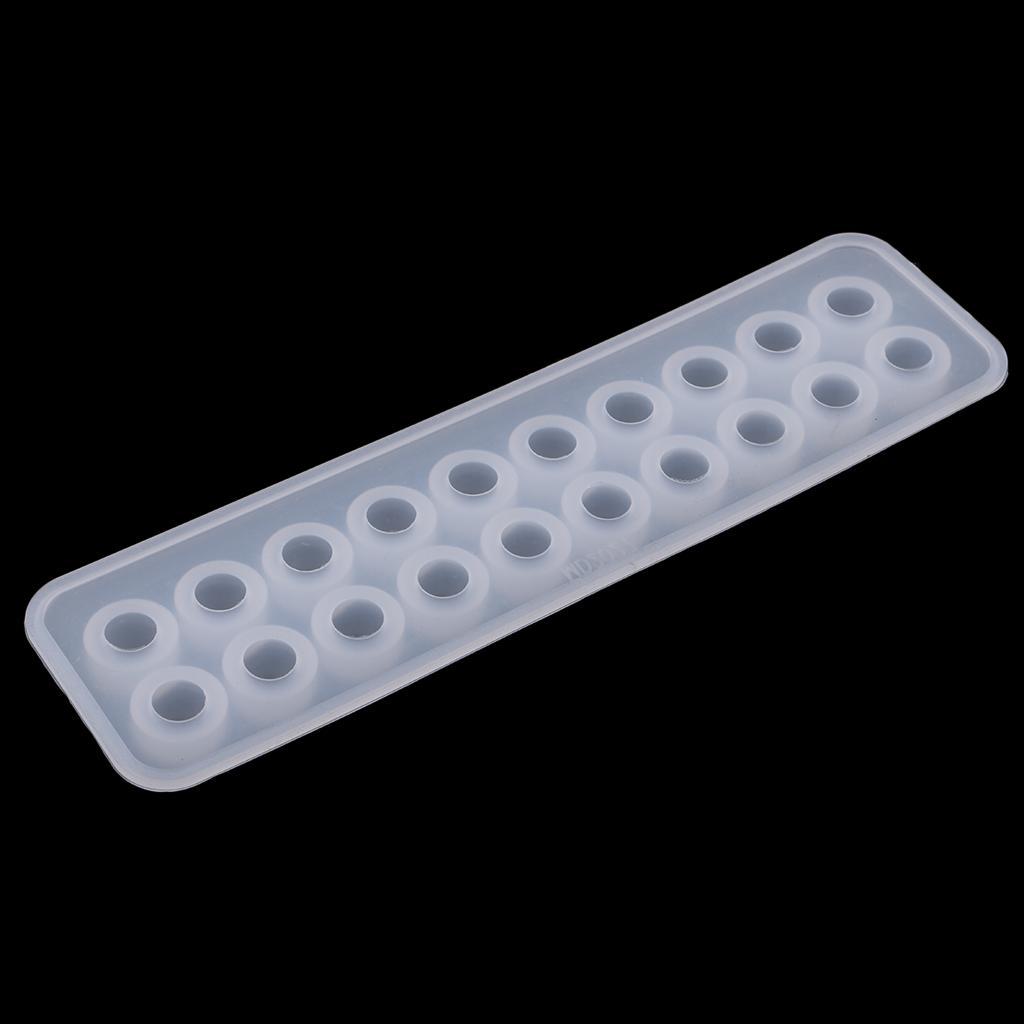 1 Pieces Flat Top Round Ball Jewelry Making Soap Candle Resin