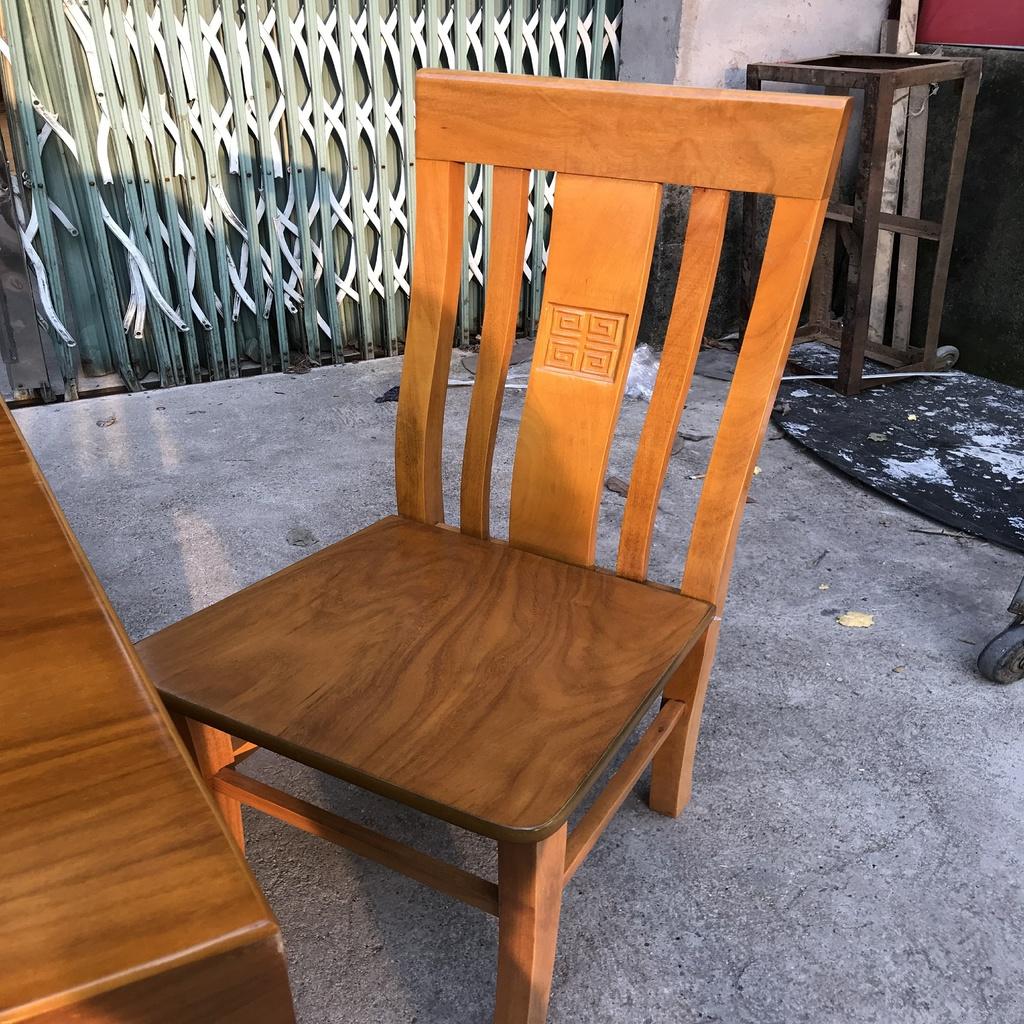 Bộ Bàn Ăn 10 Ghế Thọ Cân Gỗ Cẩm Vàng