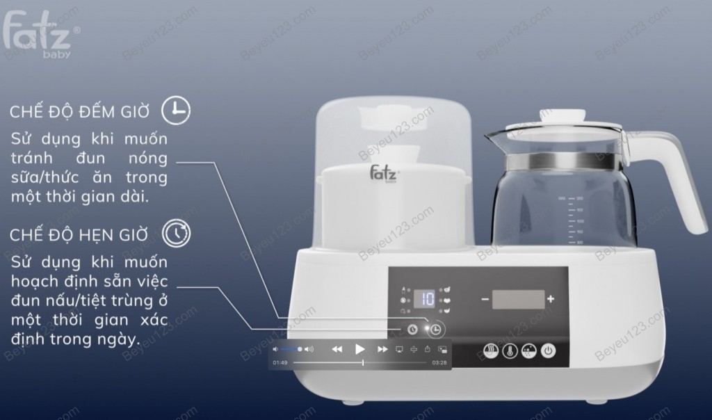 MÁY ĐA NĂNG ĐIỆN TỬ FATZBABY - MULTIMAX 1 - FB9002SJ