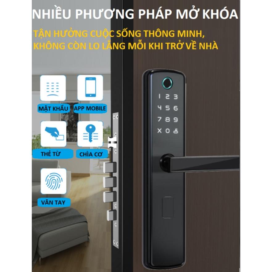 Khóa Cửa Vân Tay Thông Minh HB - 02