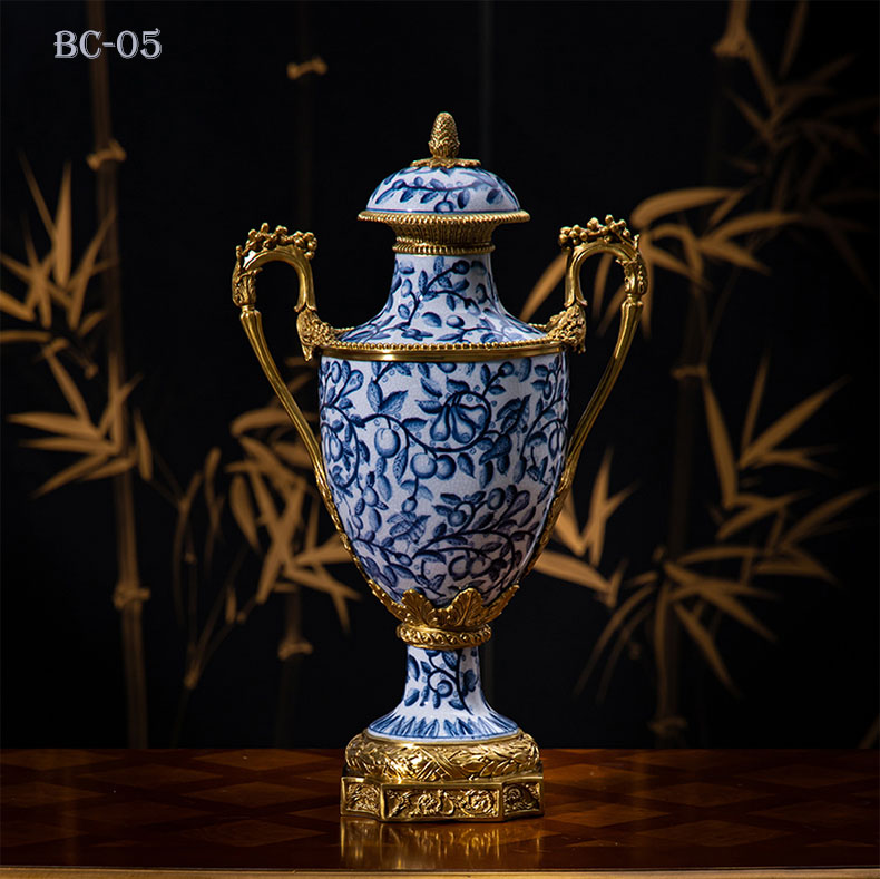 Bình Cup Phong Cách Pháp Tân Cổ Điển  Sang Trọng BC-05