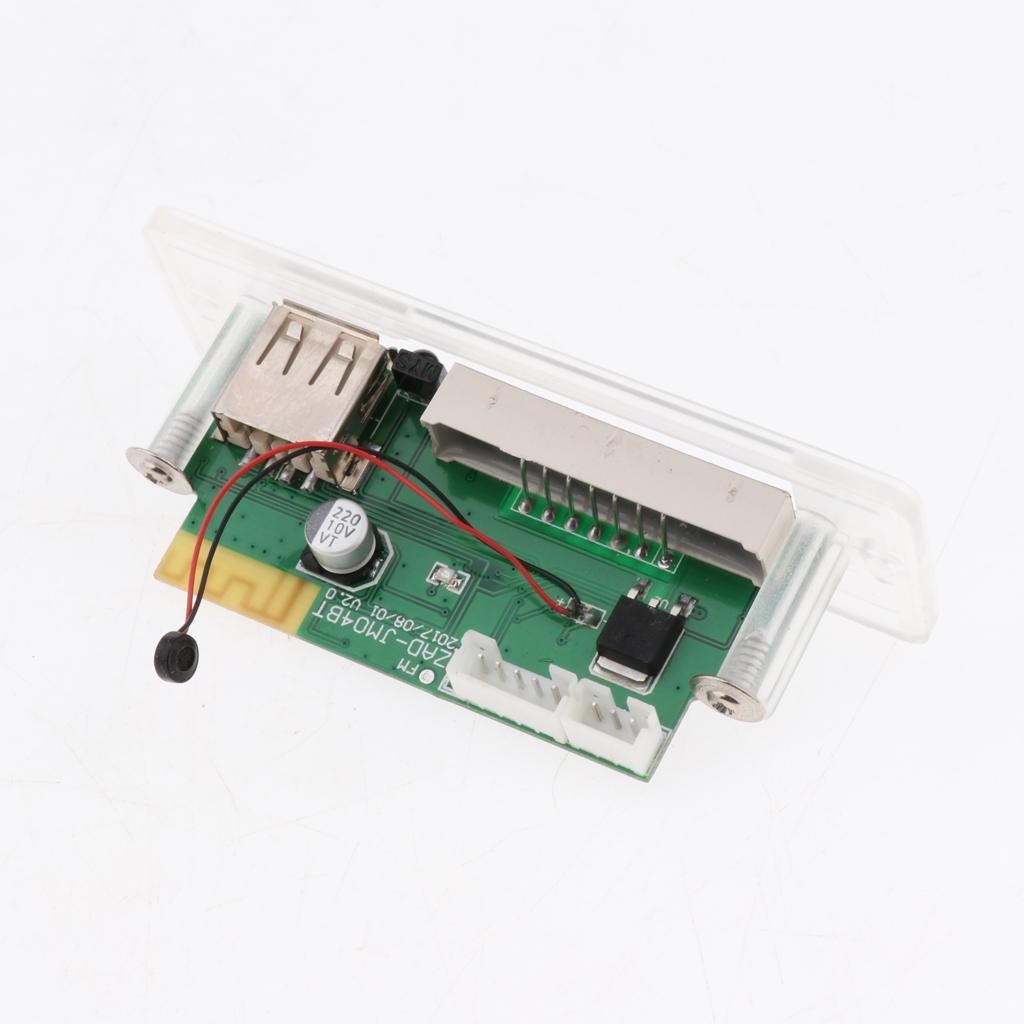 Bluetooth LED MP3 Decoder Board Audio Module USB TF FM Radio Remote
