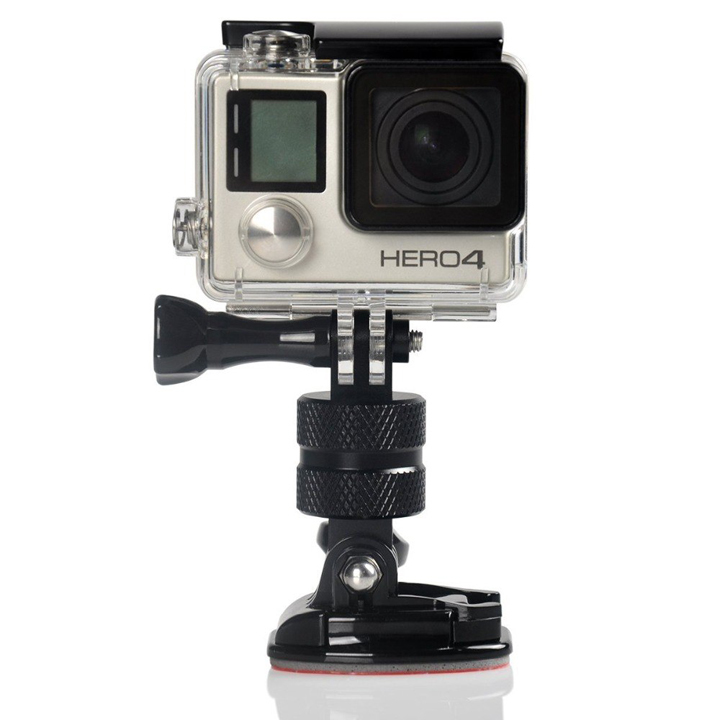 Ngàm kim loại nhôm gắn mount GoPro Hero  xoay 360 độ